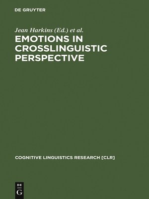 cover image of Emotions in Crosslinguistic Perspective
